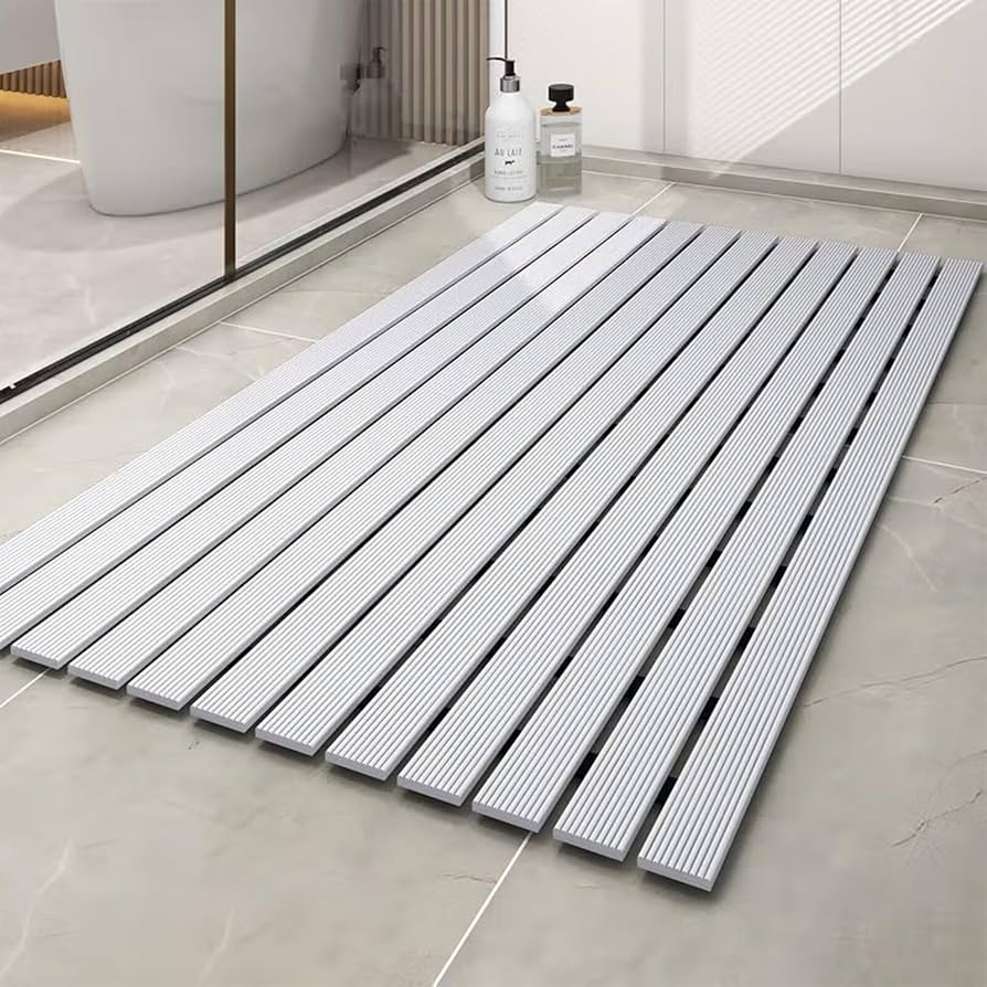 MILIMAT 滑り止めお風呂マット ホウイト20枚＋グレー20枚 MILIMAT 滑り止めお風呂マット ホウイト20枚＋グレー20枚